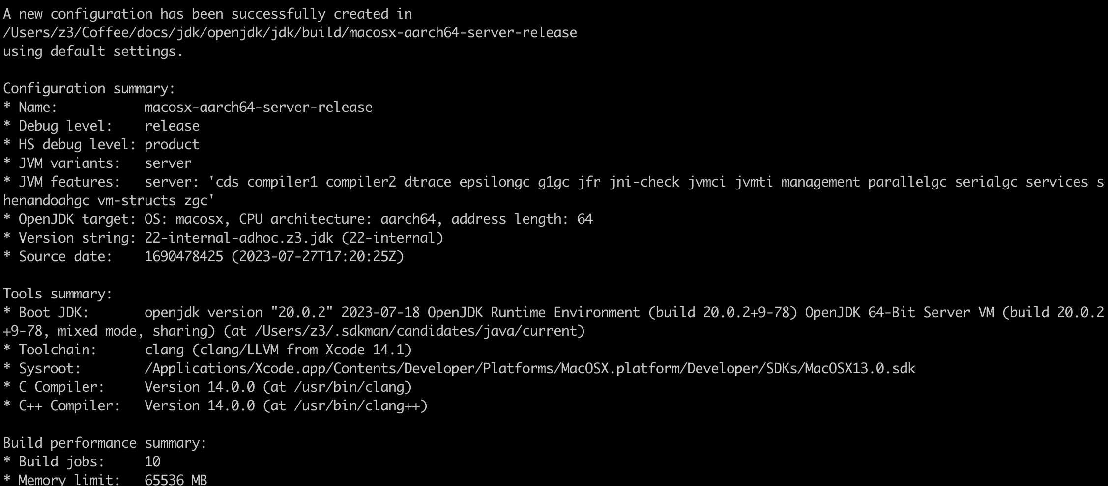 jdk compiler configure